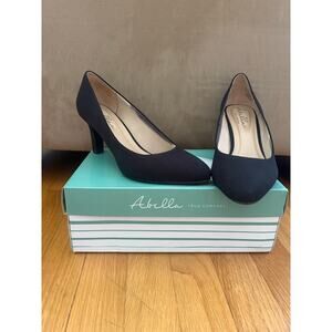 Abella true comfort black heels galaxy